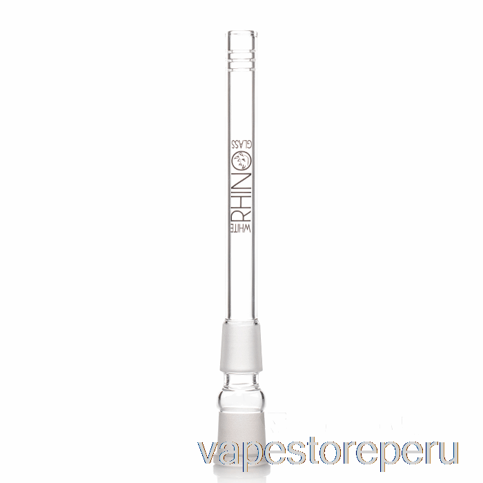 Vape Sin Nicotina Peru White Rhino 19/19 Tallo De Vidrio De 6 Pulgadas